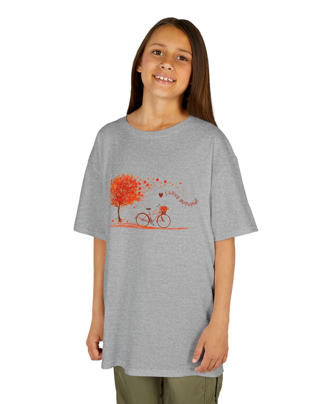 "I Love Autumn" Kids Heavy Cotton Tee