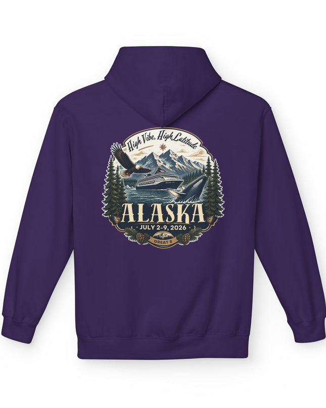 "Alaska" Unisex Midweight Softstyle Fleece Hoodie
