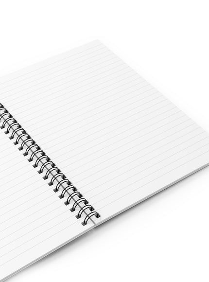 "February in Florida, Energy for Success" Spiral Notebook - Ruled Line