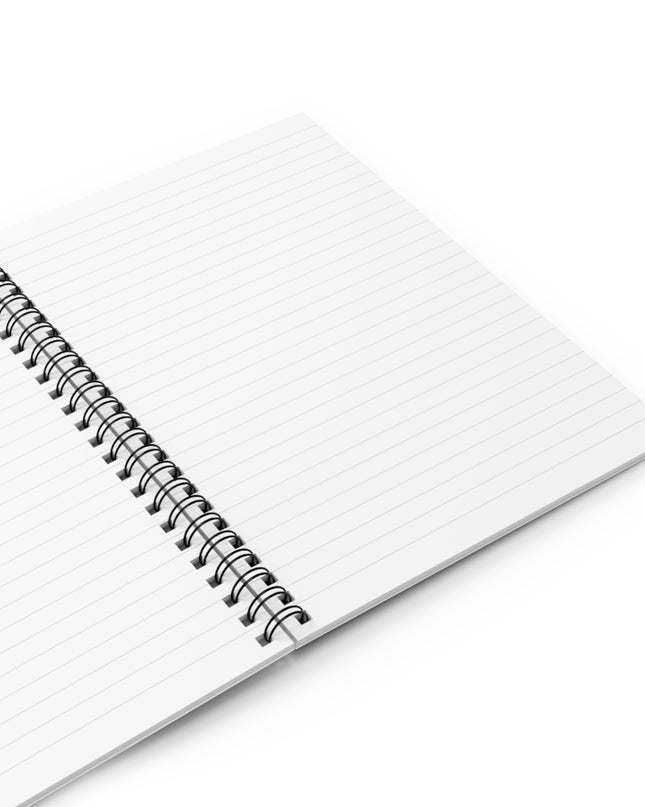 "February in Florida, Energy for Success" Spiral Notebook - Ruled Line
