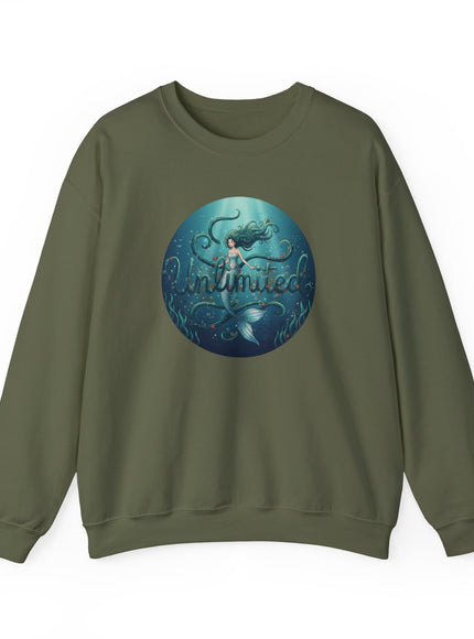 "Unlimited Mermaid" Unisex Adult Sweatshirt