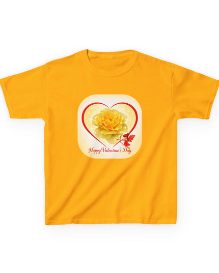 "Happy Valentine's Day" Kids Heavy Cotton Tee