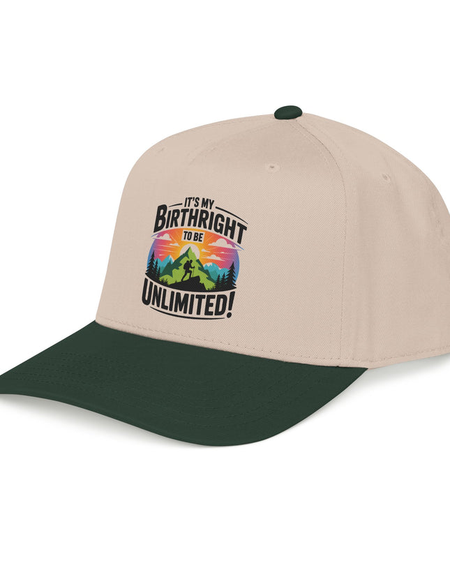 "It's my Birthright to be Unlimited" Mid Profile Baseball Cap
