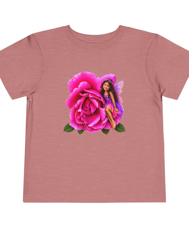 "Rose Fairy" Toddler Short Sleeve Tee