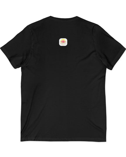 "Blessed and Beautiful" Ladies' V-Neck T-Shirt