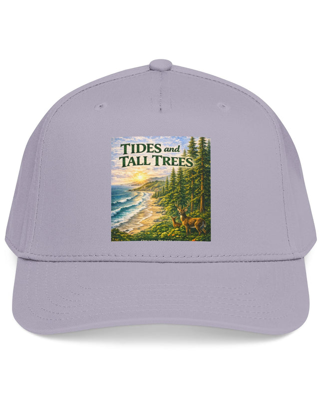 "Tides and Tall Trees" Mid Profile Baseball Cap