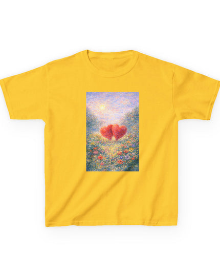 "Valentine's Day - Monet Style" Kids Heavy Cotton Tee