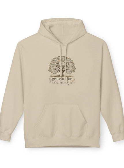 "Grateful For What Already Is" Unisex Midweight Softstyle Fleece Hoodie