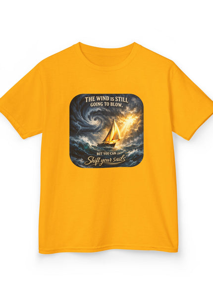 "Shift your Sails" Kids Heavy Cotton Tee