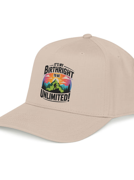 "It's my Birthright to be Unlimited" Mid Profile Baseball Cap