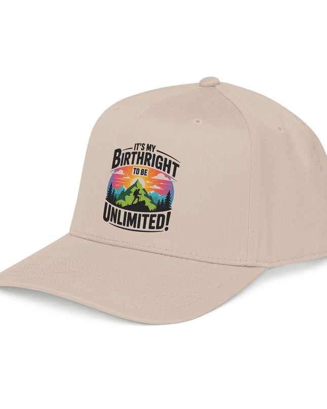 "It's my Birthright to be Unlimited" Mid Profile Baseball Cap
