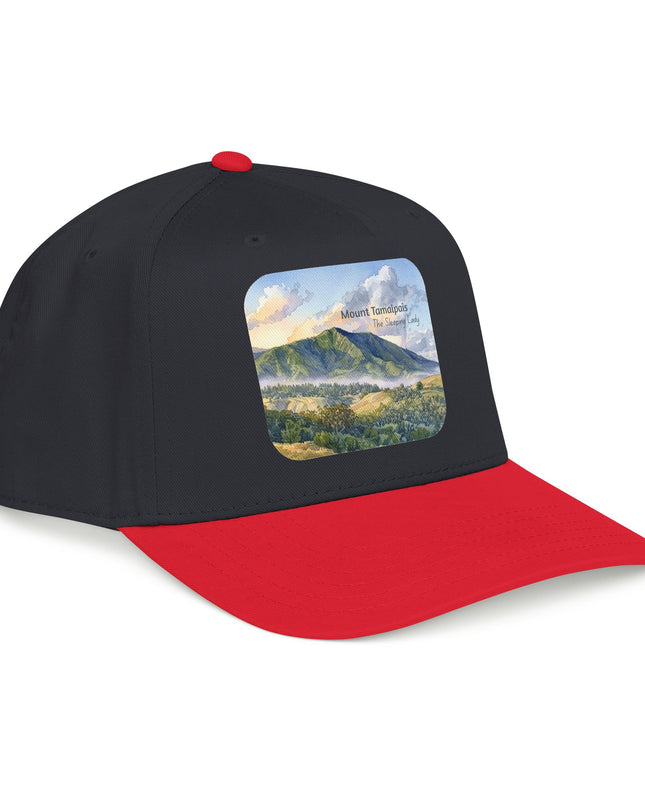 "Mount Tamalpais, the Sleeping Lady" Mid Profile Baseball Cap