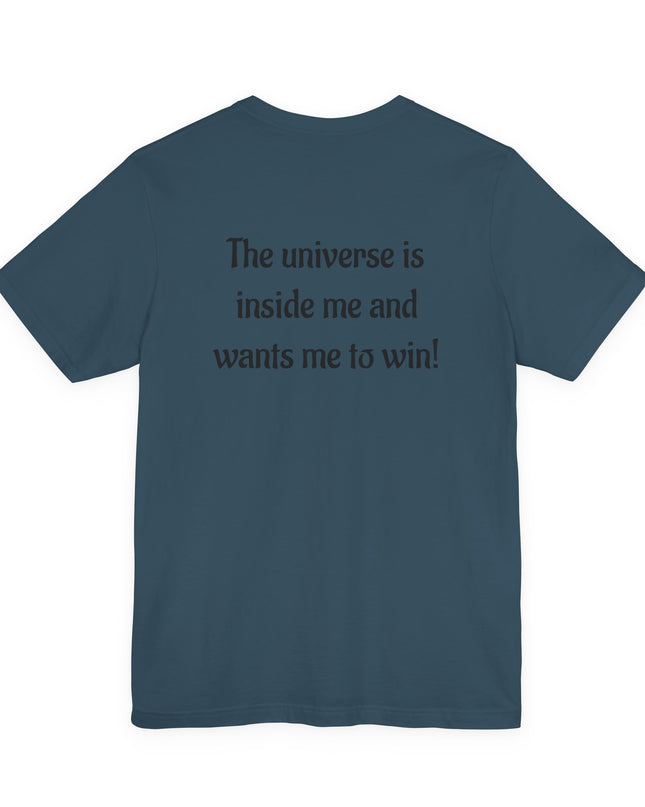 "The Universe is inside Me" Unisex Jersey Short Sleeve Tee