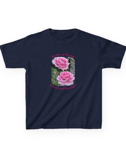 "Blessed and Beautiful" Kids Heavy Cotton Tee