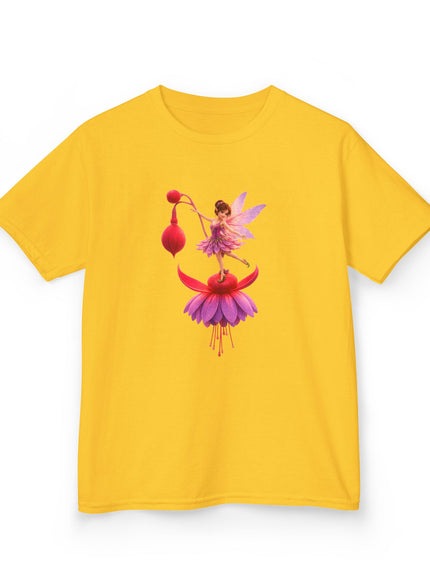 "Fuchsia Fairy" Kids Heavy Cotton Tee