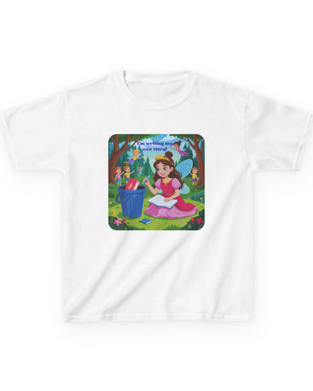 "I'm Writing my Own Story!" Kids Heavy Cotton Tee