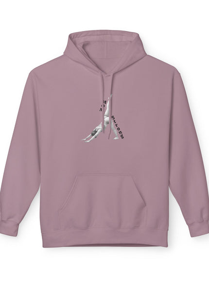 "Mom Strong Pilates" (Darker ink on both sides) Unisex Midweight Softstyle Fleece Hoodie