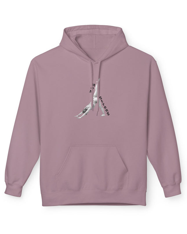 "Mom Strong Pilates" (Darker ink on both sides) Unisex Midweight Softstyle Fleece Hoodie