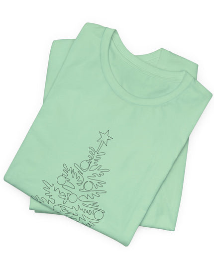 "Christmas Tree" Unisex Jersey Short Sleeve Tee