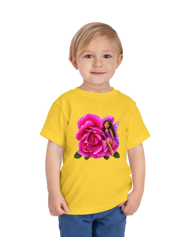 "Rose Fairy" Toddler Short Sleeve Tee