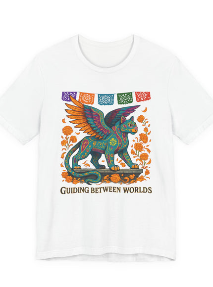 "Guiding Between Worlds" Unisex Jersey Short Sleeve Tee