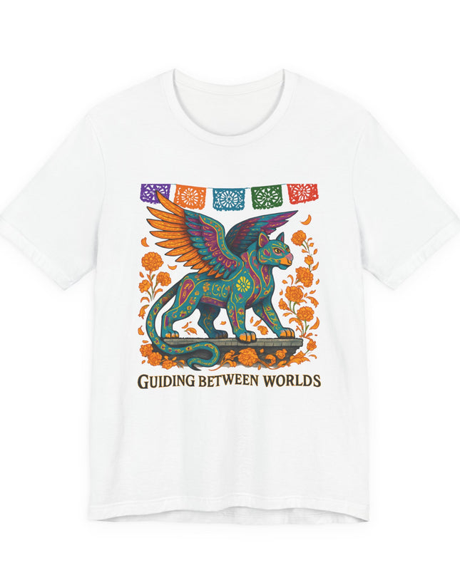 "Guiding Between Worlds" Unisex Jersey Short Sleeve Tee