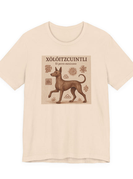 "Xoloitzcuintli - el perro mexicano" Unisex Jersey Short Sleeve Tee