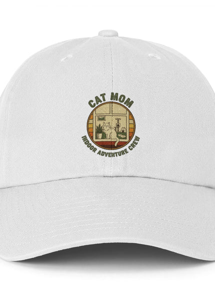 "Cat Mom Adventure Crew" Clean Up Cap