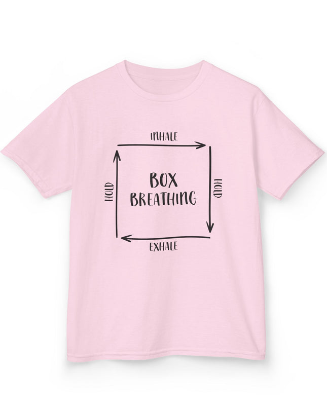 "Box Breathing" Kids Heavy Cotton Tee