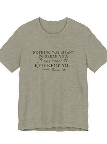 "Redirect You" Unisex Jersey Short Sleeve Tee