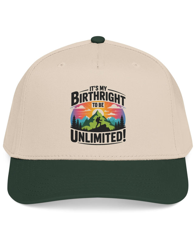 "It's my Birthright to be Unlimited" Mid Profile Baseball Cap
