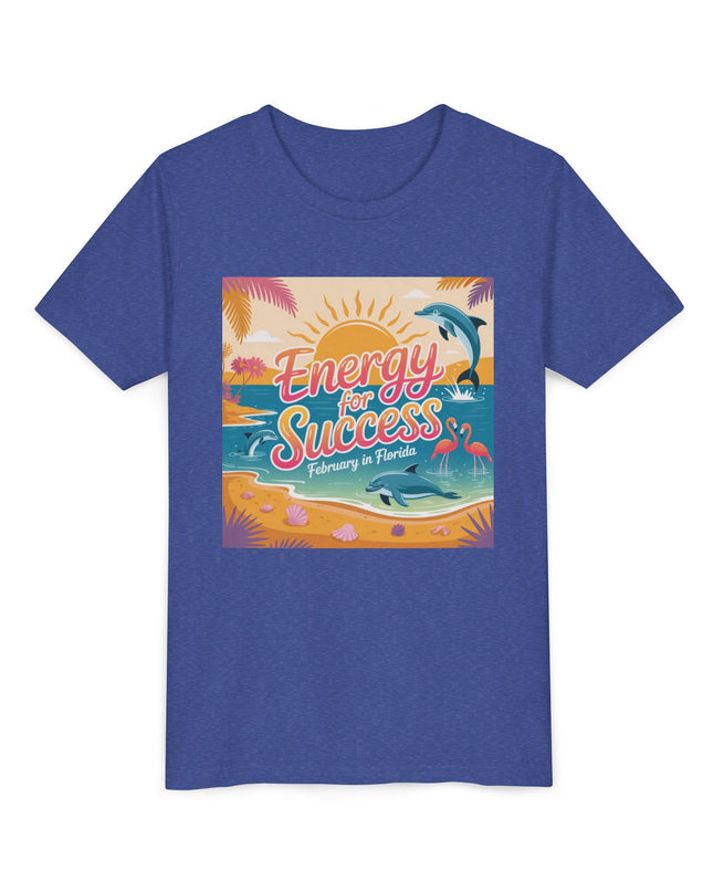 "February in Florida, Energy for Success" Youth Short Sleeve Tee