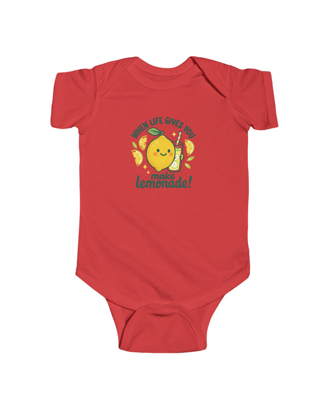 "When Life Gives You Lemons, Make Lemonade" Infant Fine Jersey Bodysuit