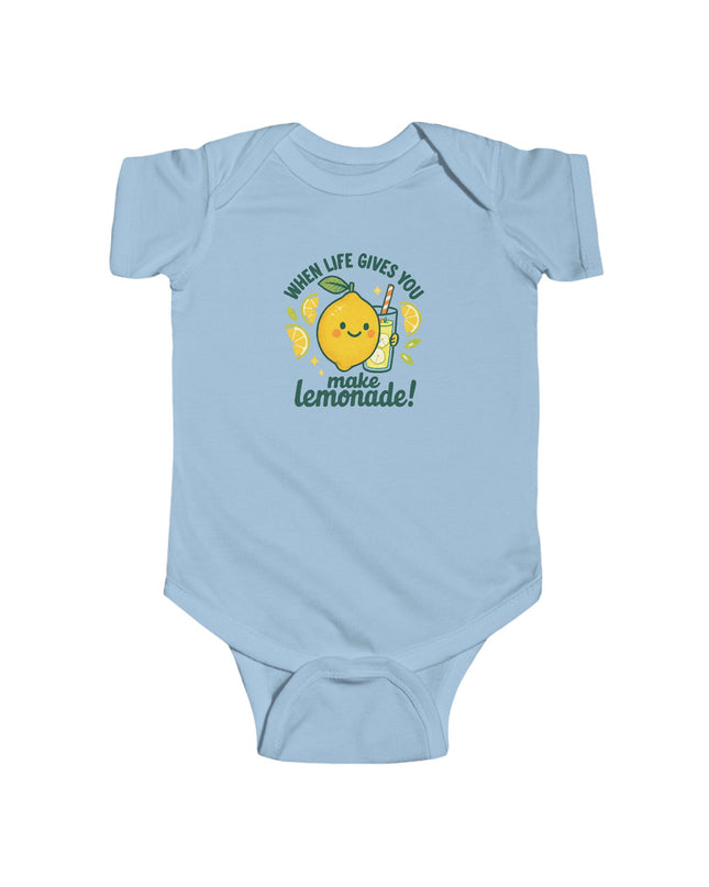"When Life Gives You Lemons, Make Lemonade" Infant Fine Jersey Bodysuit