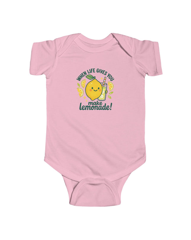 "When Life Gives You Lemons, Make Lemonade" Infant Fine Jersey Bodysuit