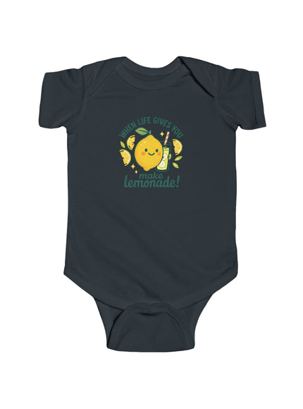 "When Life Gives You Lemons, Make Lemonade" Infant Fine Jersey Bodysuit