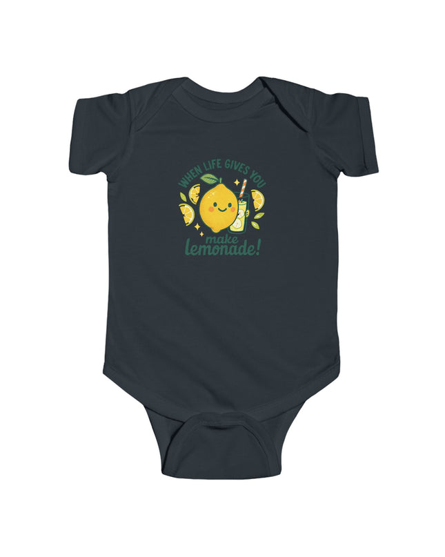 "When Life Gives You Lemons, Make Lemonade" Infant Fine Jersey Bodysuit