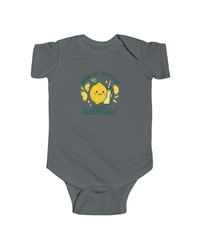 "When Life Gives You Lemons, Make Lemonade" Infant Fine Jersey Bodysuit
