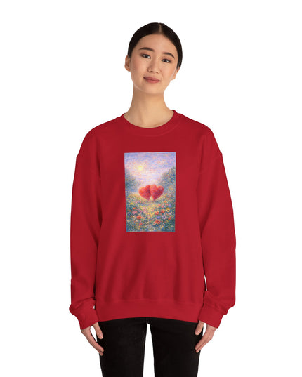 "Valentine's Day - Monet Style" Unisex Adult Sweatshirt