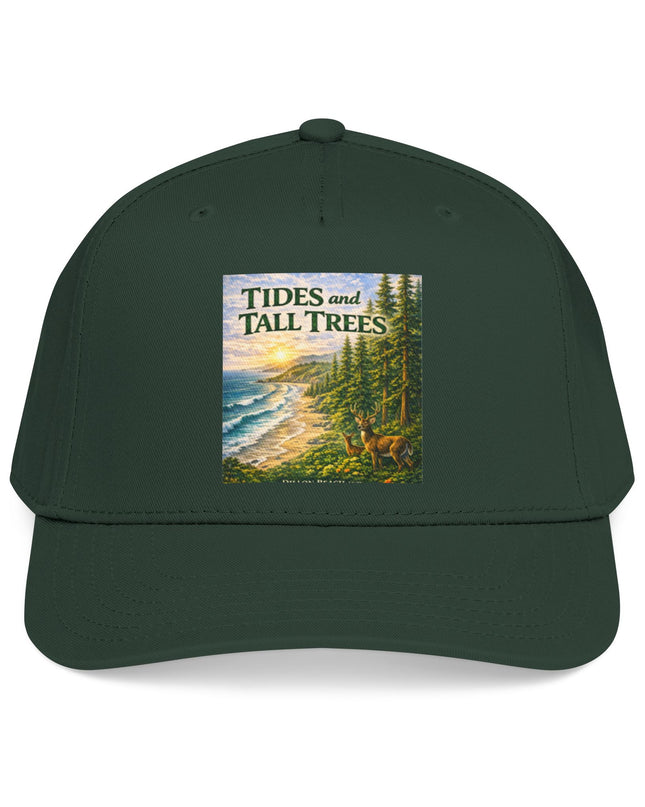 "Tides and Tall Trees" Mid Profile Baseball Cap