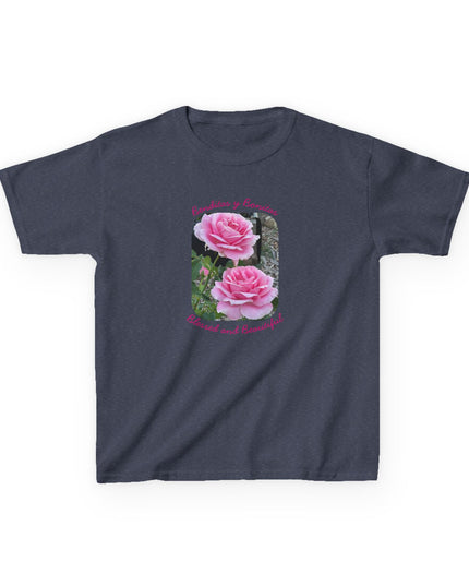 "Blessed and Beautiful" Kids Heavy Cotton Tee