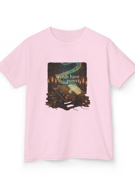 "Words Have Power" Kids Heavy Cotton Tee