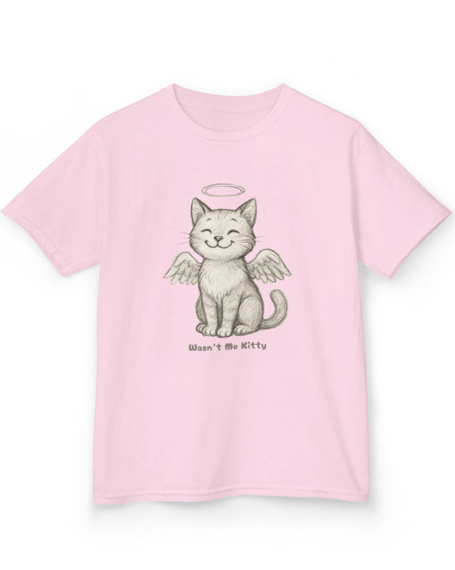 "Wasn't Me Kitty" Kids Heavy Cotton Tee