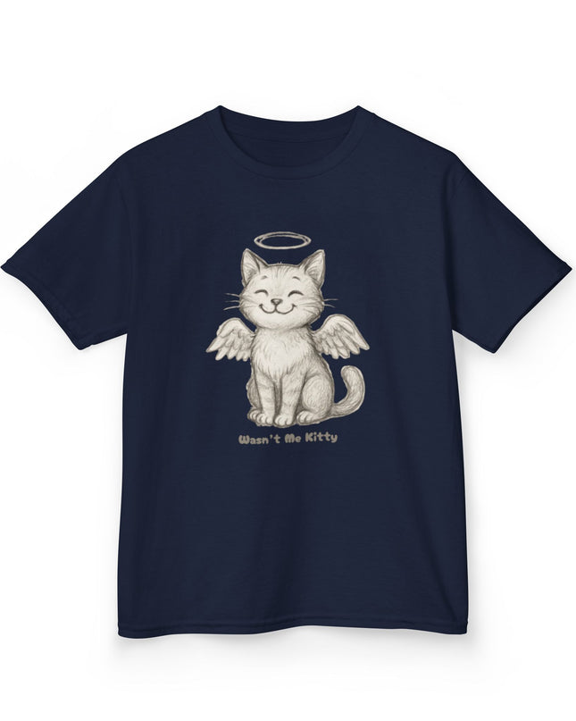 "Wasn't Me Kitty" Kids Heavy Cotton Tee