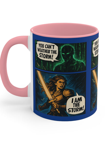 "I Am the Storm" Accent Mug