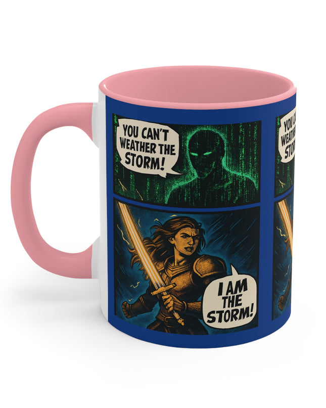"I Am the Storm" Accent Mug
