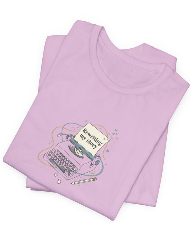"Rewriting My Story" Unisex Jersey Short Sleeve Tee