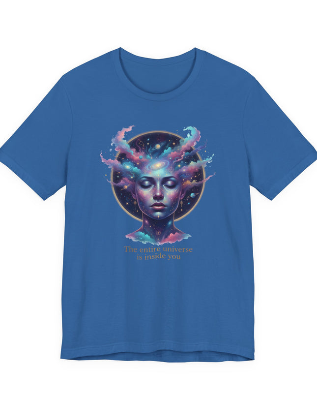 "The Universe is Inside of You" Unisex Jersey Short Sleeve Tee
