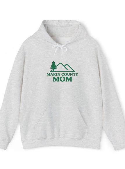 "Marin County Mom" Embroidered Unisex Heavy Blend Hooded Sweatshirt
