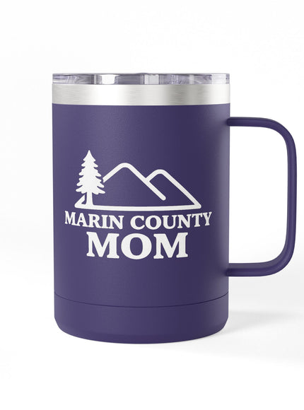"Marin Country Mom" Coffee Mug Tumbler, 15oz